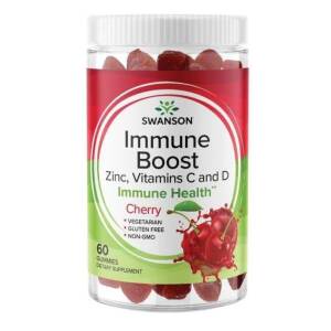 SWANSON Immune Boost smak winiowy 60 gumisiów - Nuvalia